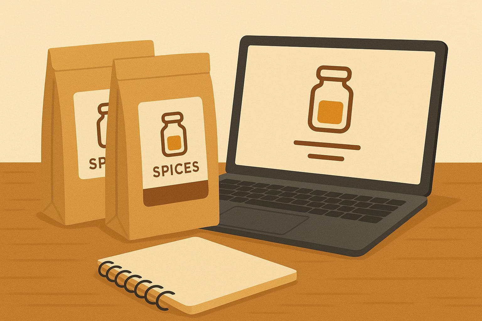 سازیتو برای راهاندازی فروشگاه ادویه