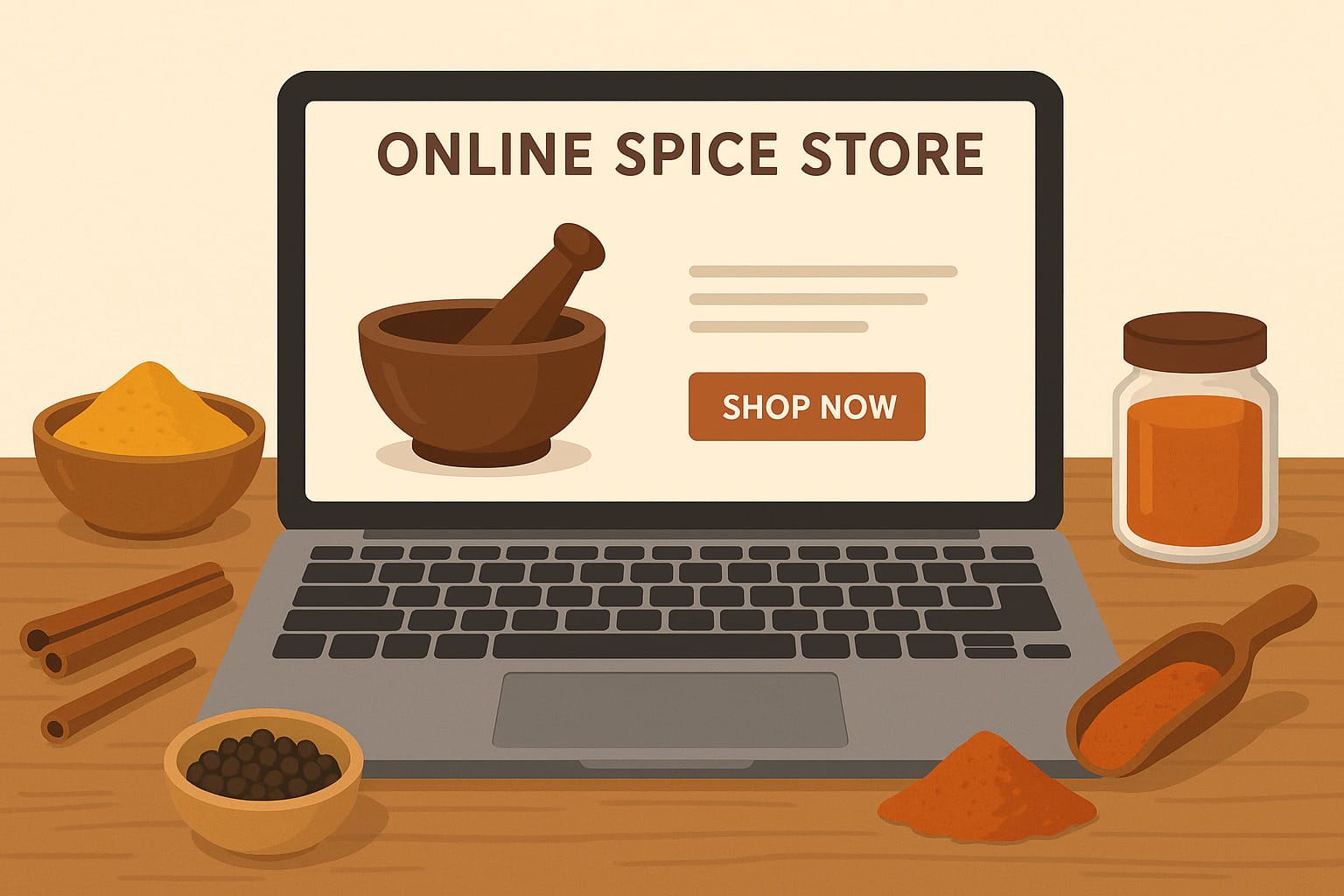 سایت فروشگاه اینترنتی ادویه