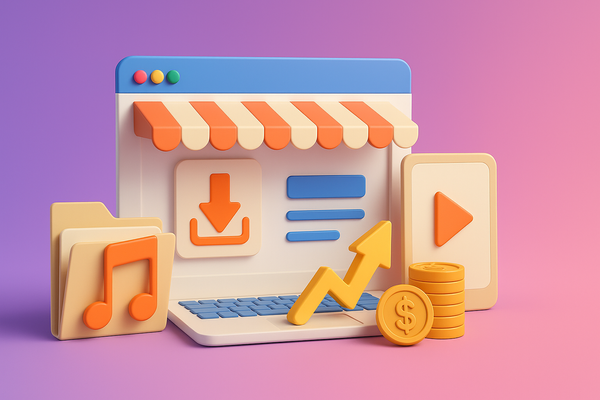 راهنمای کامل راهاندازی فروشگاه اینترنتی فایل و محصولات دیجیتال